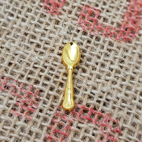 Golden Teaspoon - Pin Badge