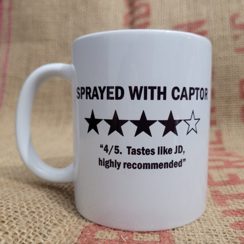 CAPTOR Spray Review Mug