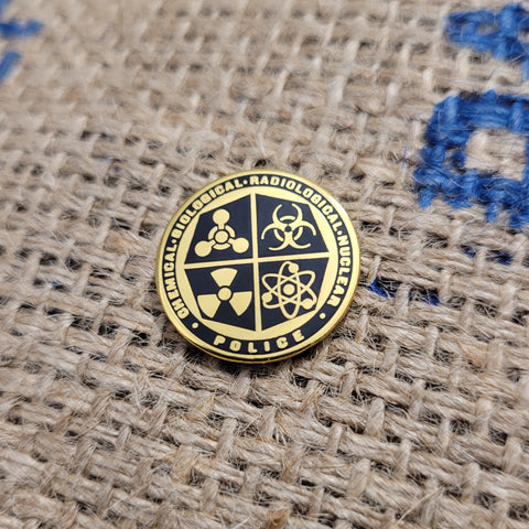 CBRN Pin Badge