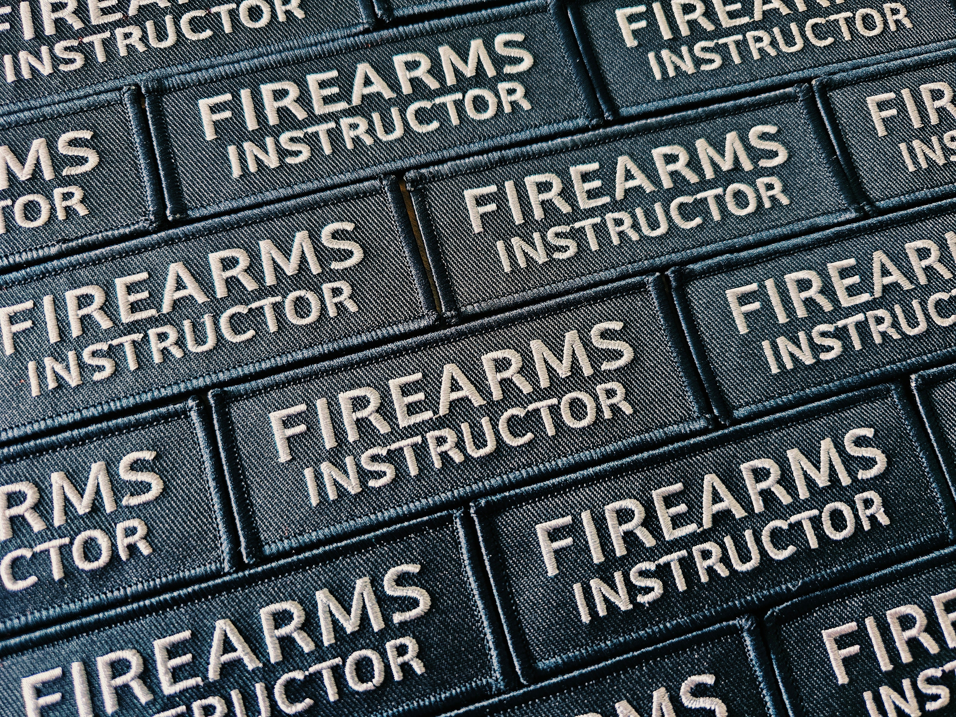 Firearms Instructor Patch