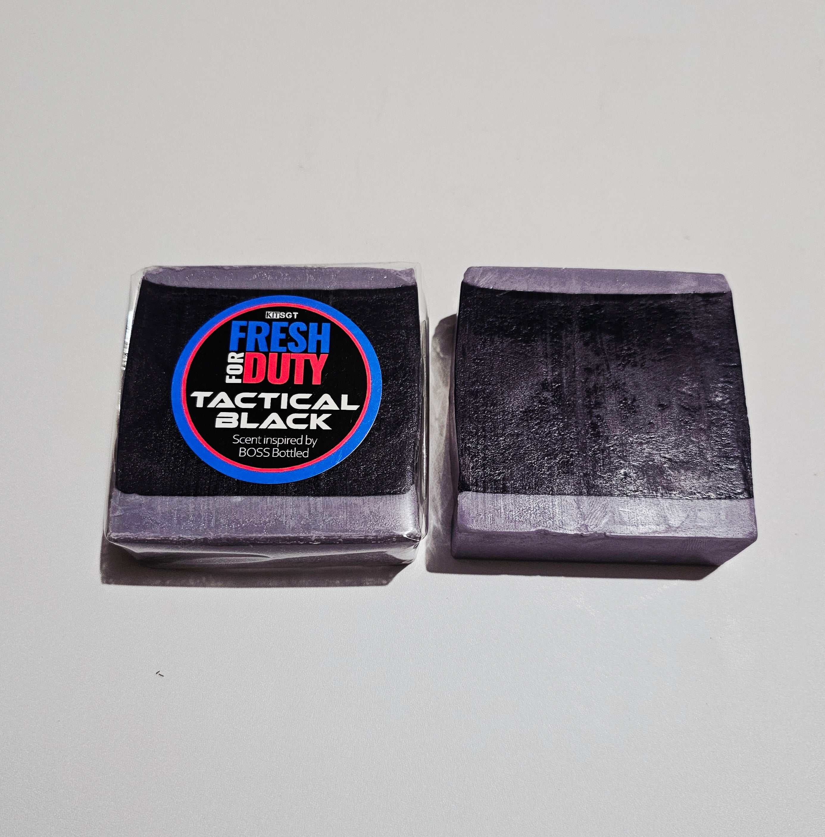 Tactical Black Soap Bar - inspired by BOSS Bottled®