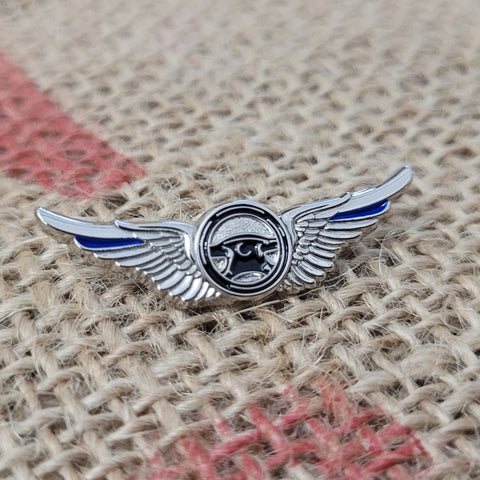 Advanced Driver - Pin Badge - Silver