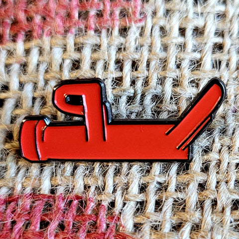 Red Key - Pin Badge