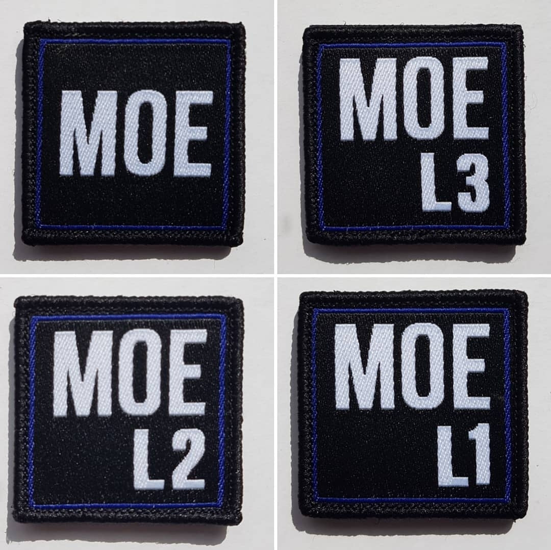 MOE patches - various - 4cm