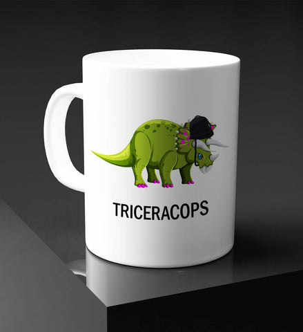 TriceraCOPS Pink Mug