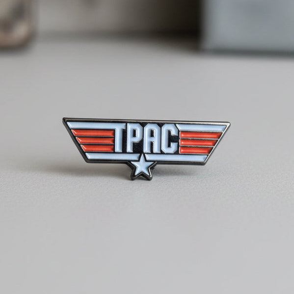 TPAC - Pin Badge  (Red / Pink)