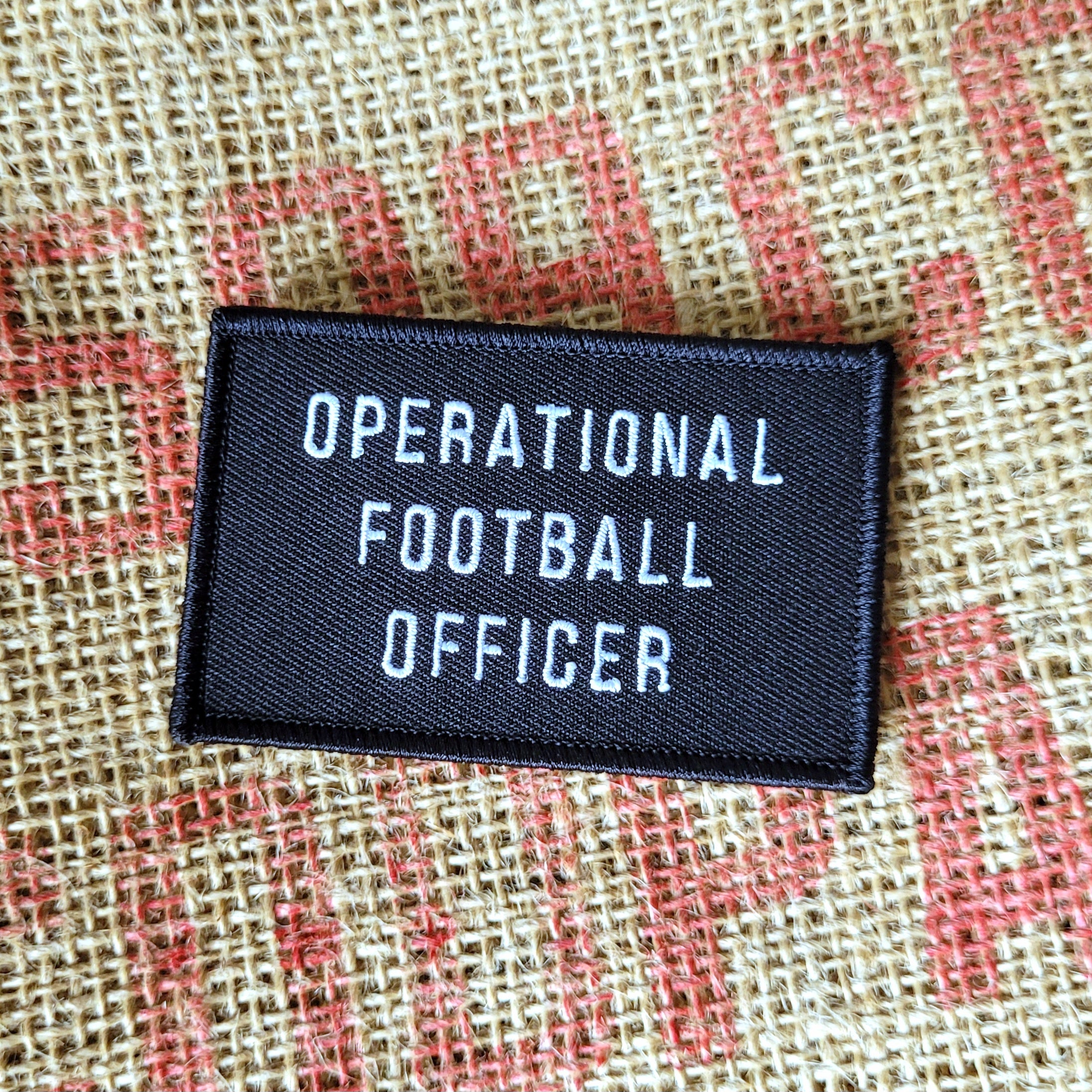 Operational Football Officer Patch