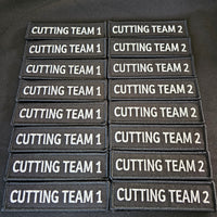 Cutting Team 1 Patches (2x patches)