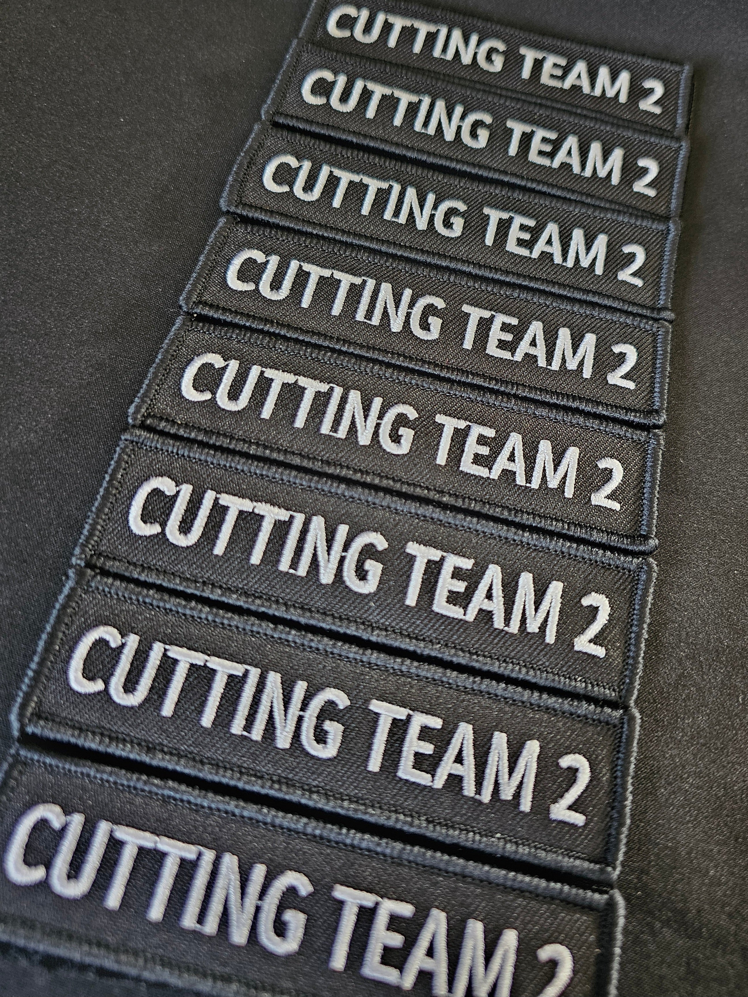 Cutting Team 2 Patches (2x patches)