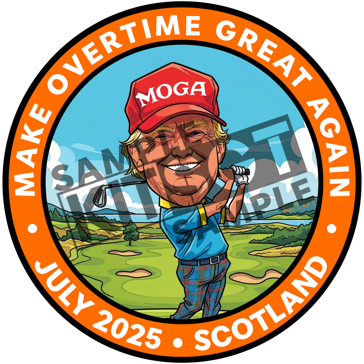 MOGA Scotland Patch