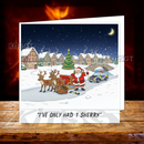 Christmas Card - 1 Sherry