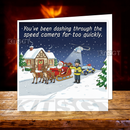 Christmas Card - Dashing Through the Cam