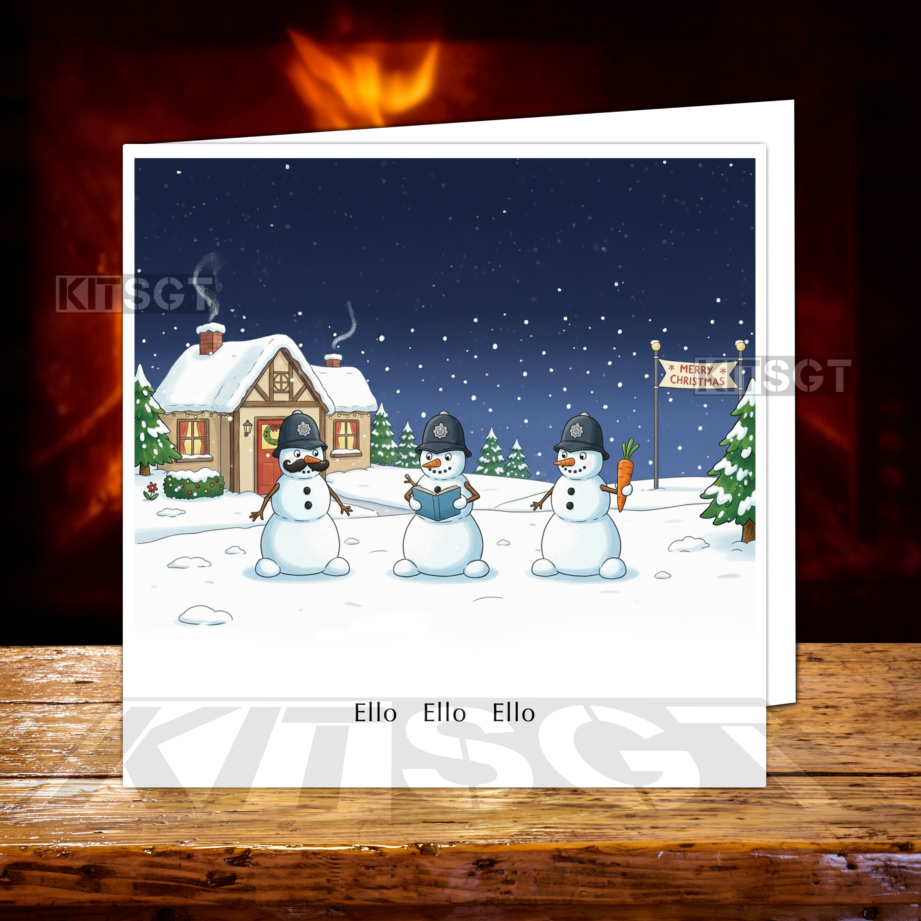 Christmas Card - Ello Ello Ello