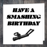 SMASHING Birthday - Card