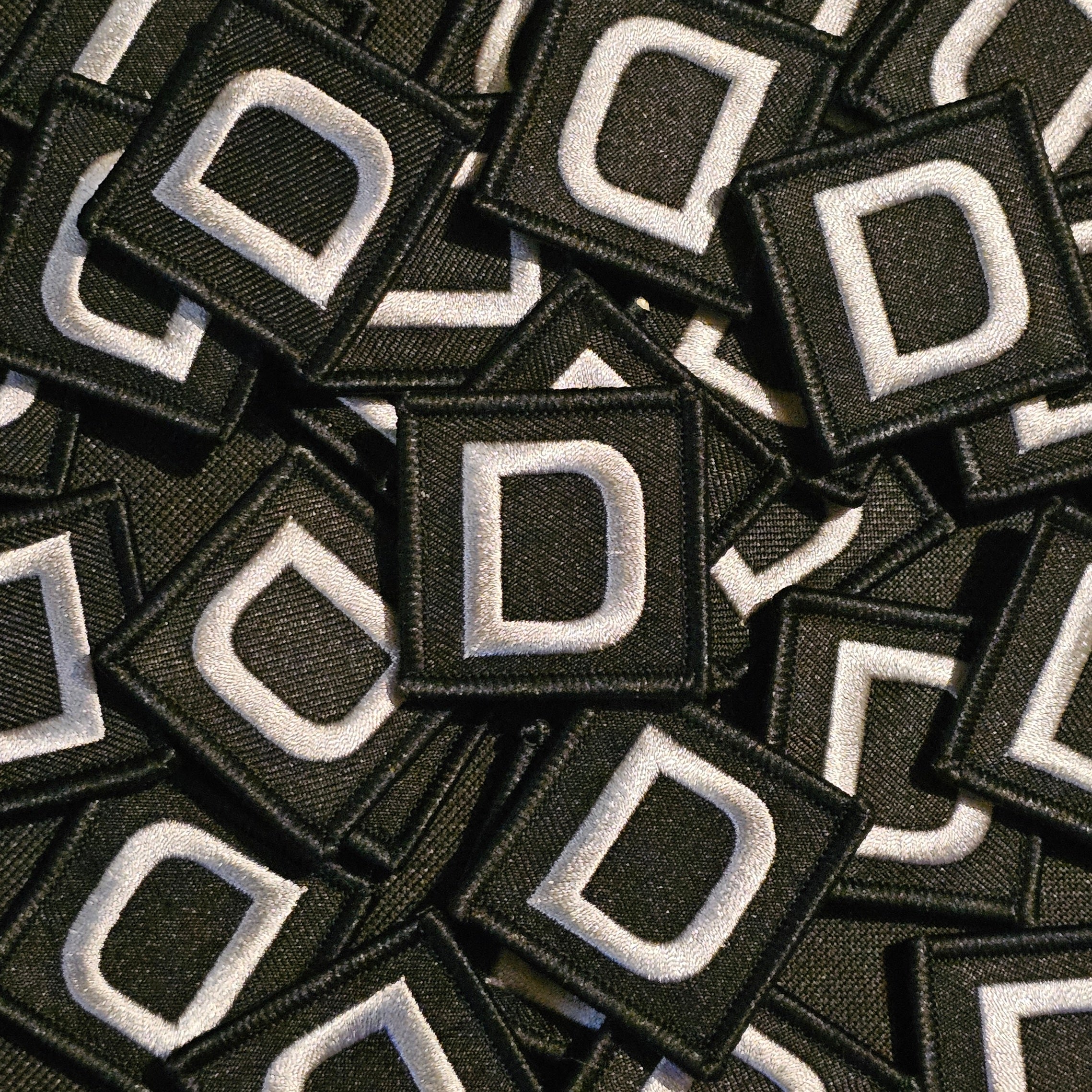 Letter and Number Patches