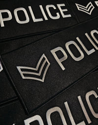 POLICE SGT Patch - back panel