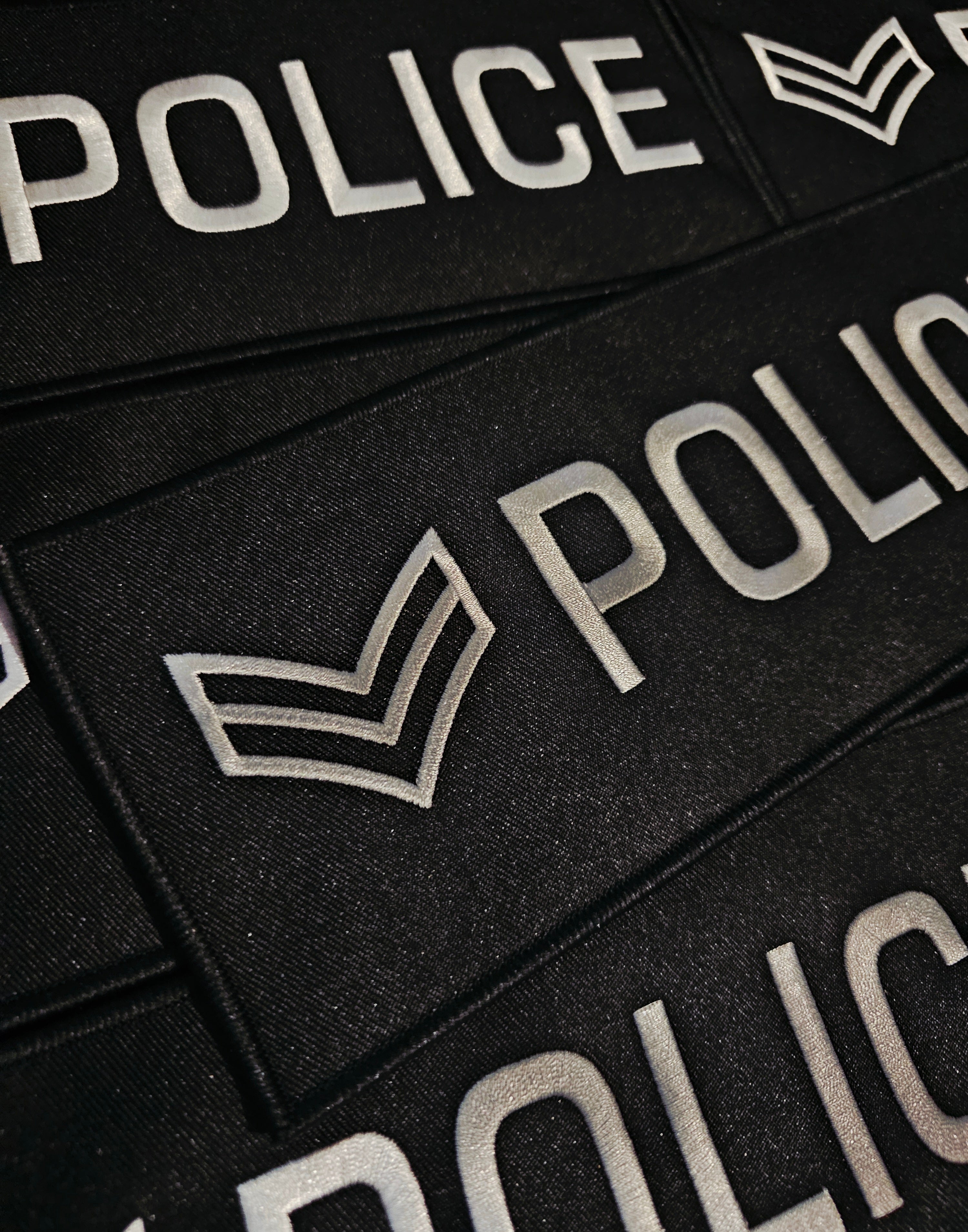 POLICE SGT Patch - back panel