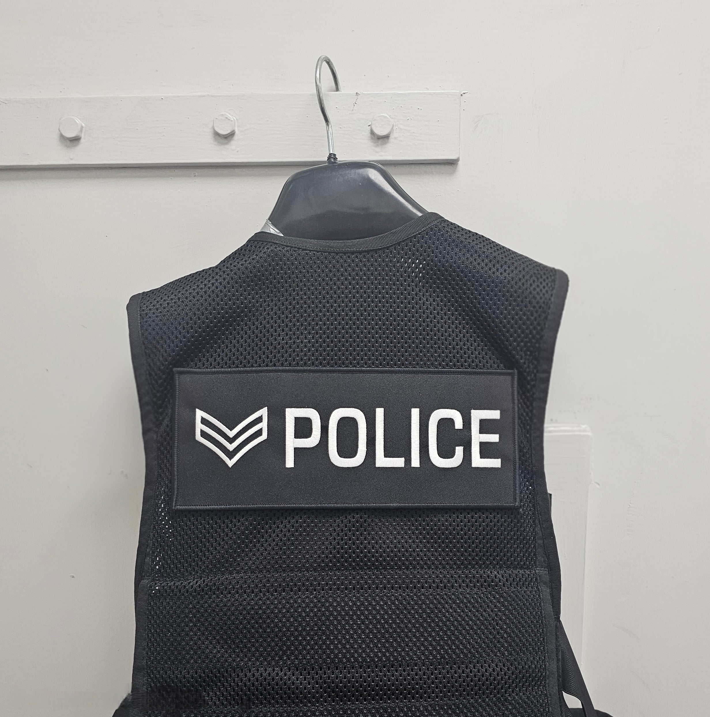 POLICE SGT Patch - back panel