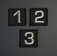 Letter and Number Patches