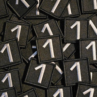 Letter and Number Patches