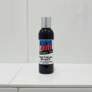 Bottle of tactical black gel with a label on a white background