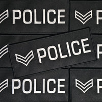 POLICE SGT Patch - back panel
