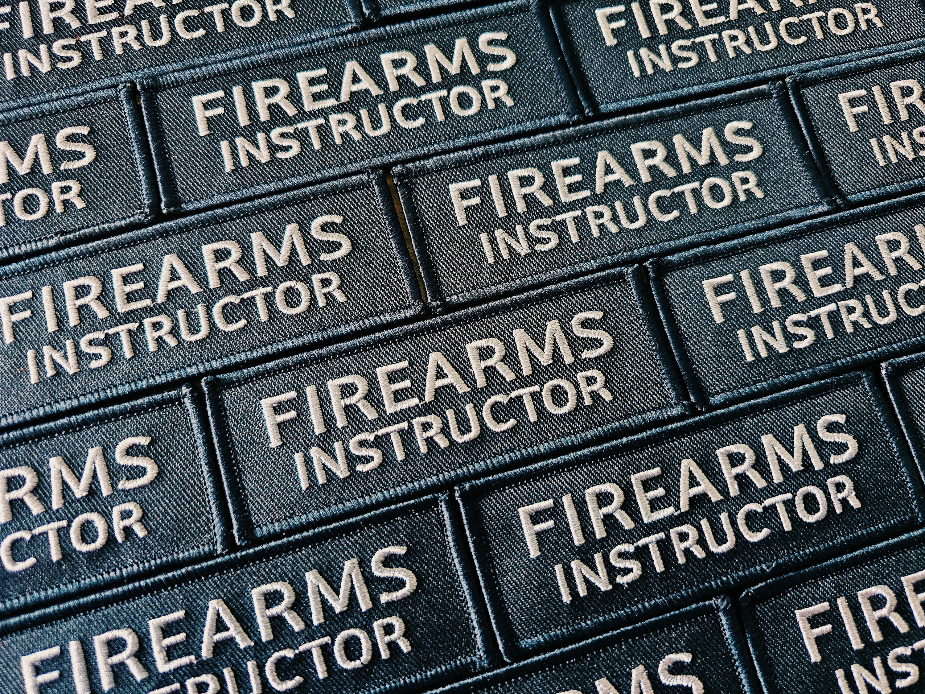 Firearms Instructor Patch
