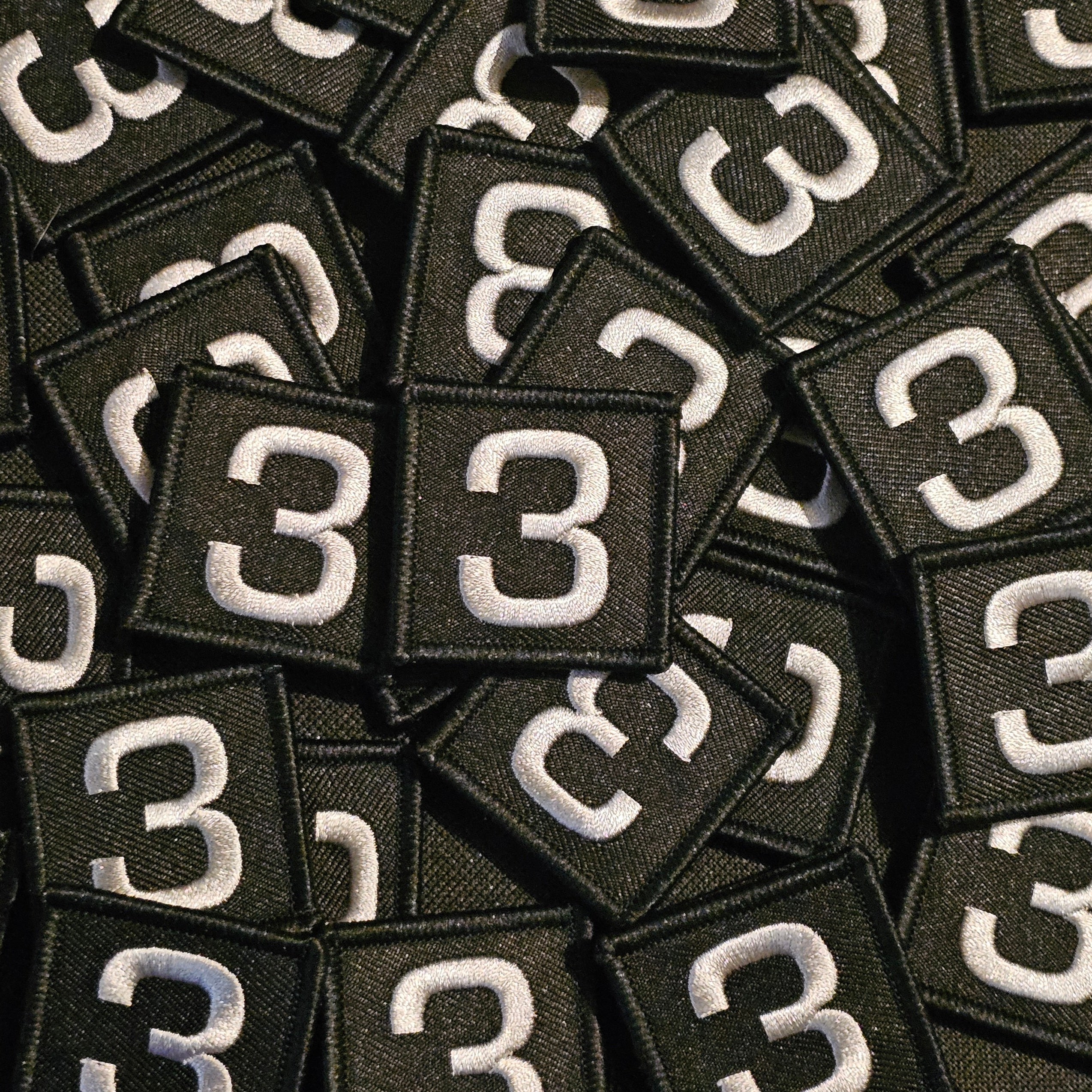Letter and Number Patches