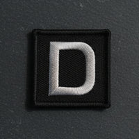 Letter and Number Patches