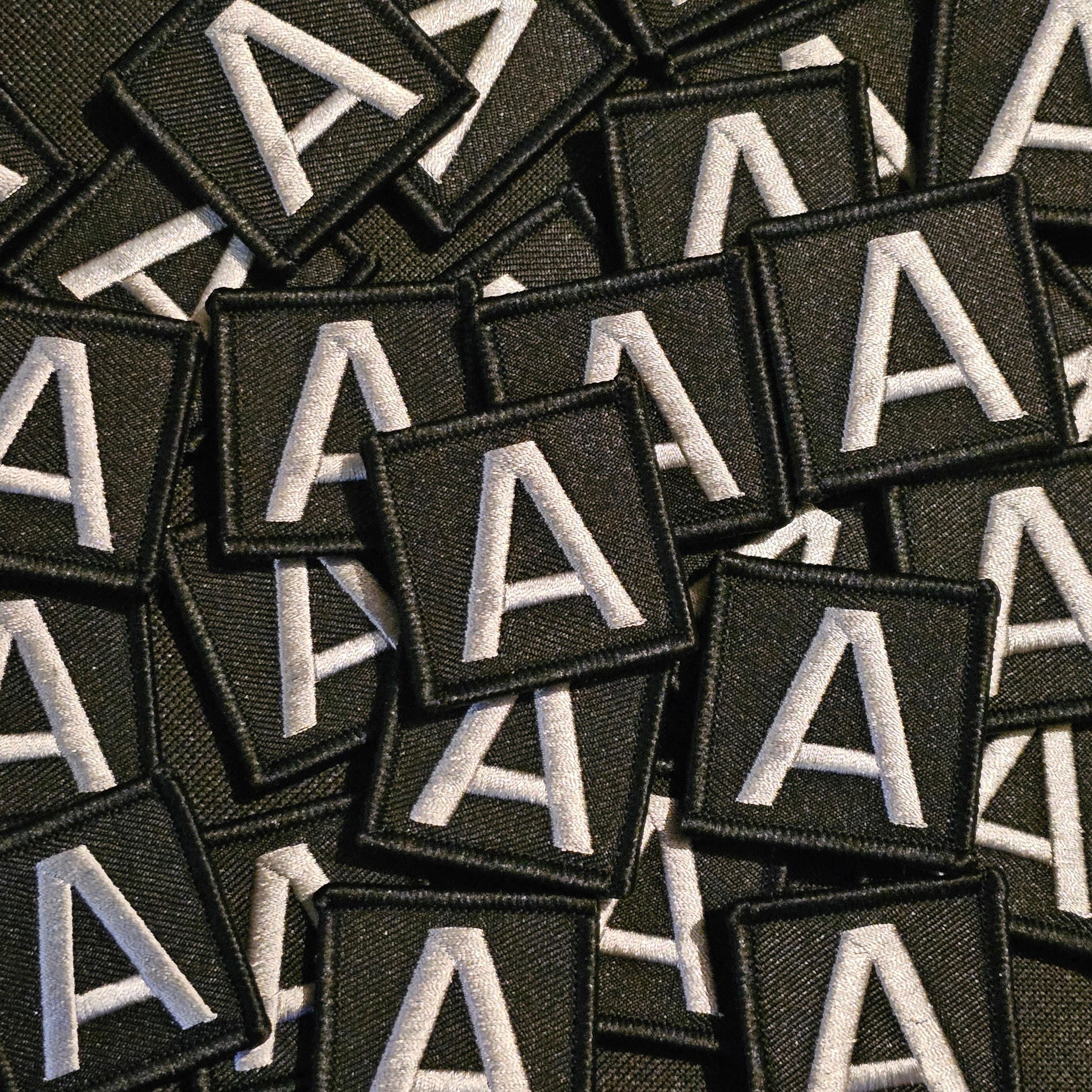 Letter and Number Patches