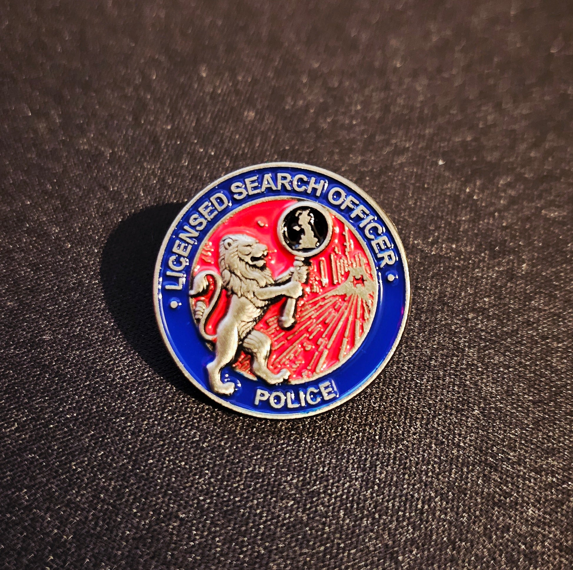 LSO Lionheart Pin Badge