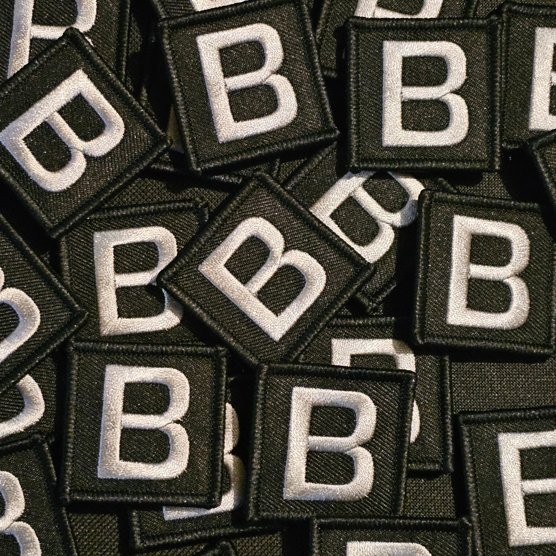Letter and Number Patches