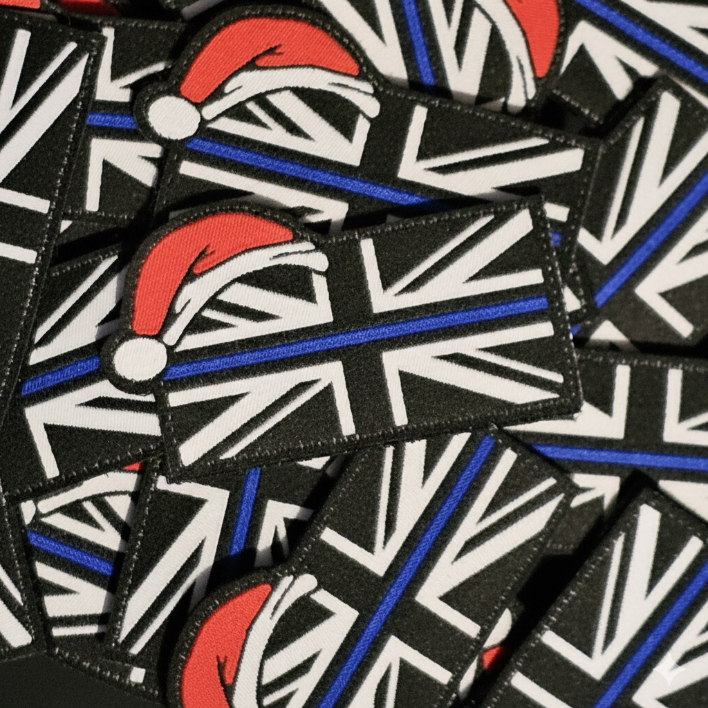 Thin Blue Santa patch