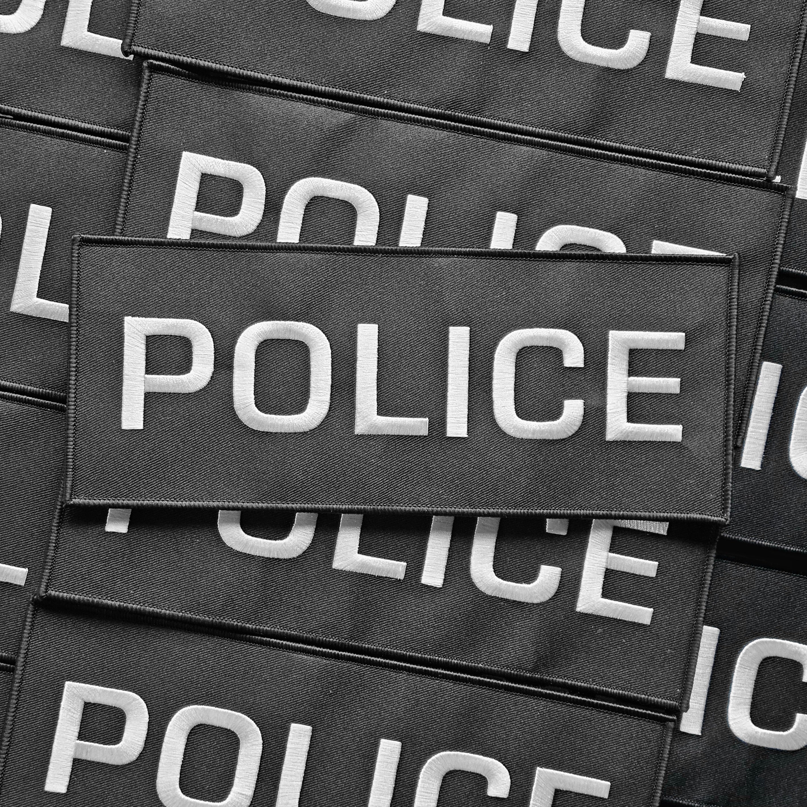 POLICE Patch - back panel