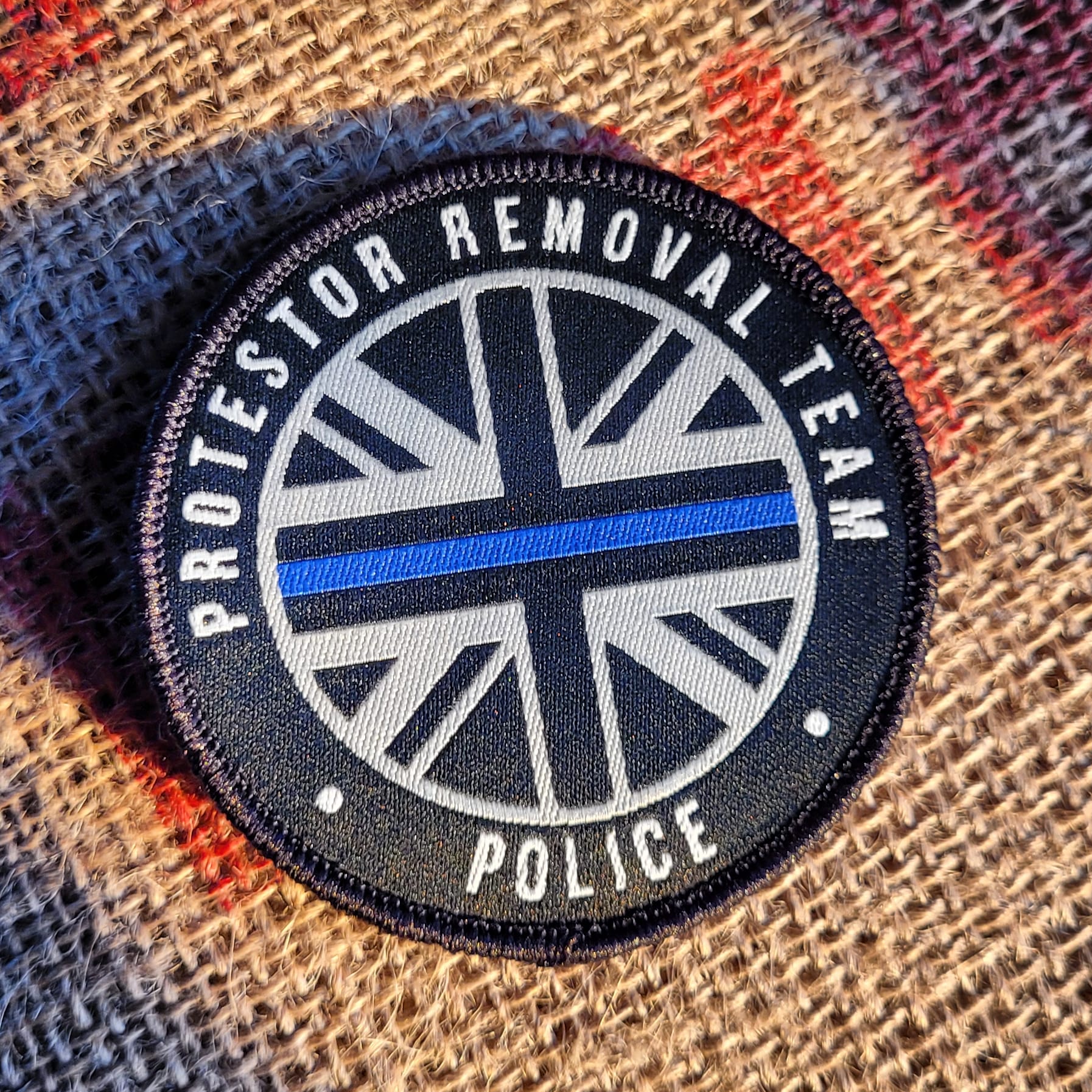 Protestor Removal Team Patch - 7cm