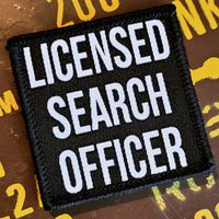 Licensed Search Officer Patch - 5cm