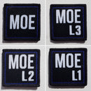 MOE patches - various - 4cm