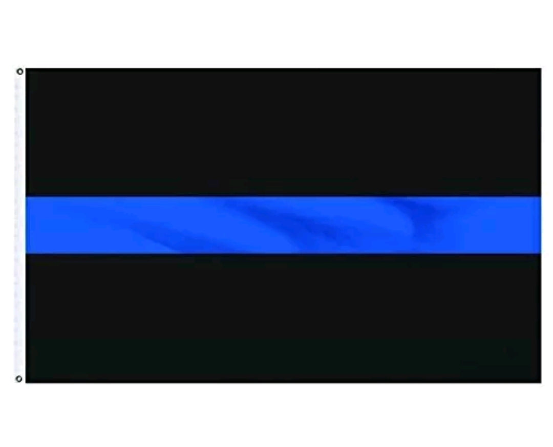 Thin Blue Line Flag